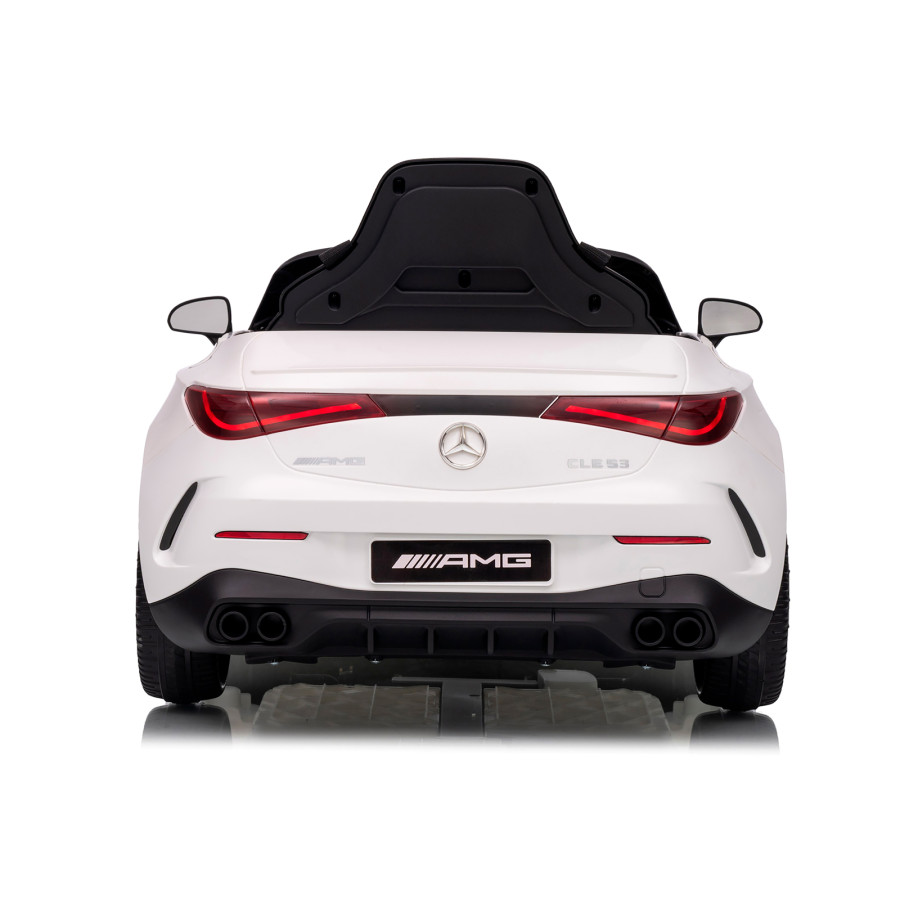 Електрическа кола Mercedes AMG CLE 53 бяла