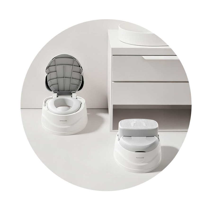 Гърне – платформа за стъпване Step 2 сиво