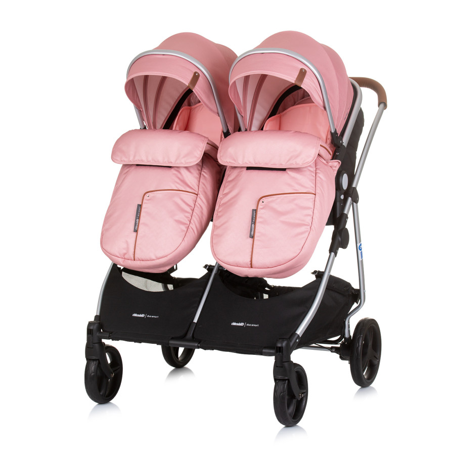 Количка за близнаци Дуо Смарт фламинго