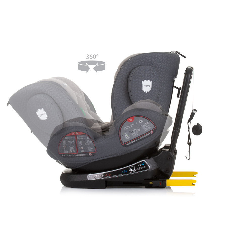 Стол за кола 360 I-size 40-150 Peak гранит