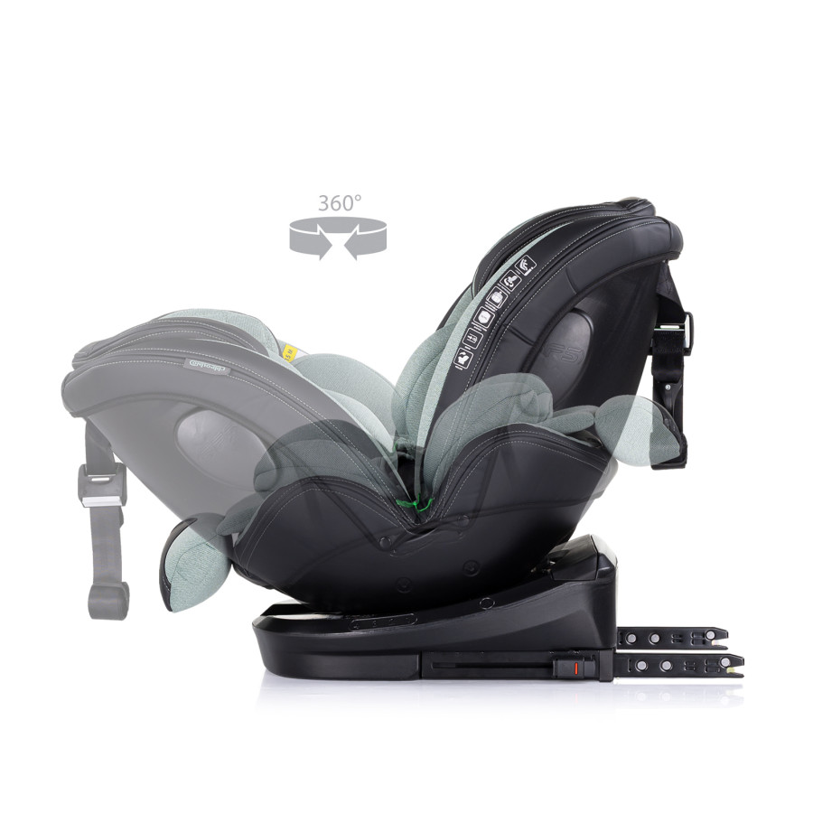 Стол за кола 360 I-size 40-150 см Hypnotic босилек