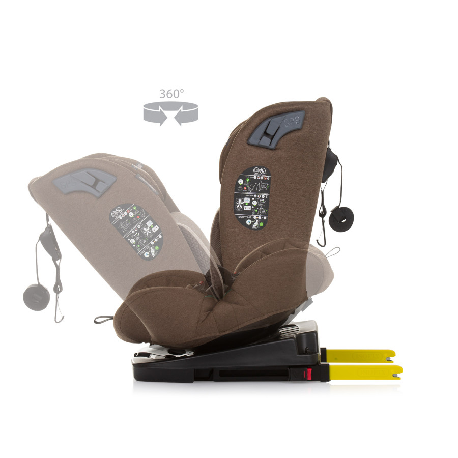 Стол за кола 360 I-size40-150 X FACTOR макадамия