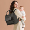 Чанта за количка тип раница черна