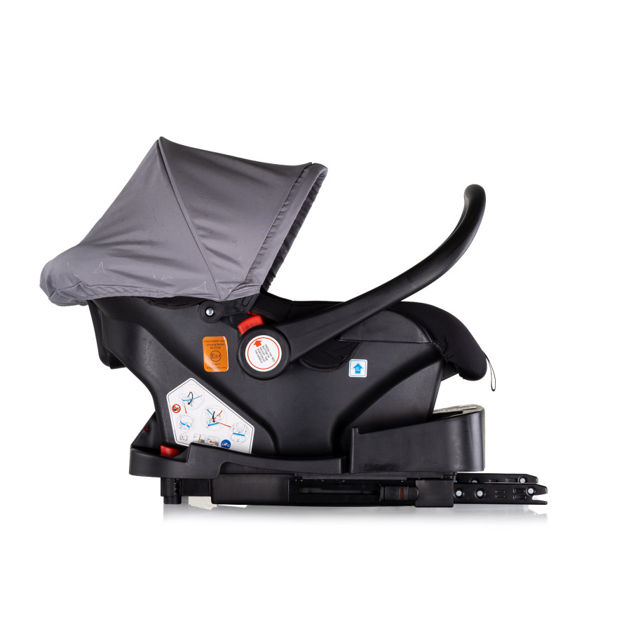 Детска количка 3в1 Марбея облачно сиво