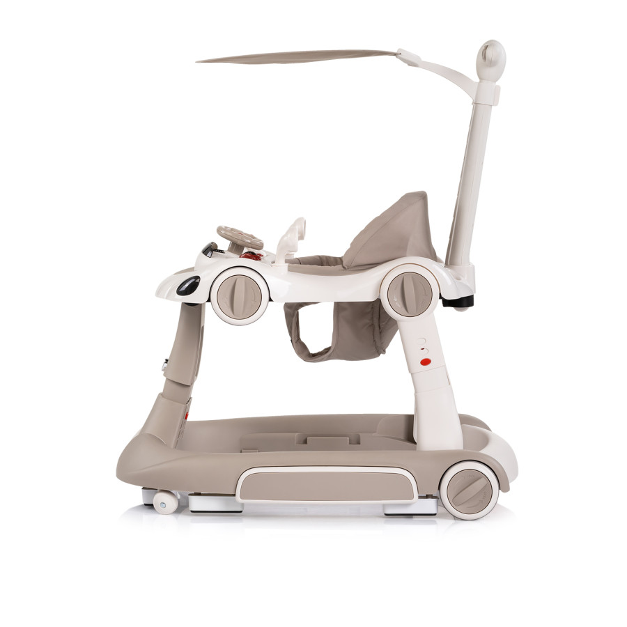 Детска проходилка 5в1 Happy Walker бежова