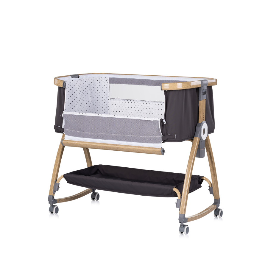 Кошара с подвижна страница и колелца Charisma тъмносиво