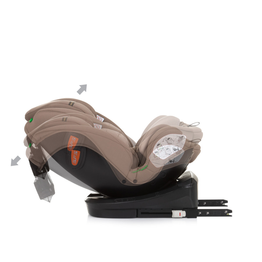 Стол за кола 360 I-size 40-150 Воларе макадамия