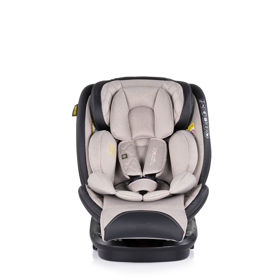 Стол за кола 360 i-Size 40-150 см Hypnotic тирамису