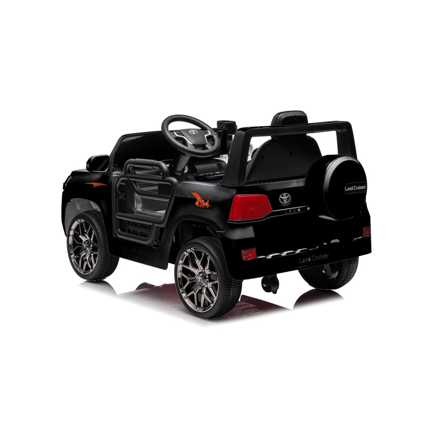 Eлектрически джип Toyota Land Cruiser черен
