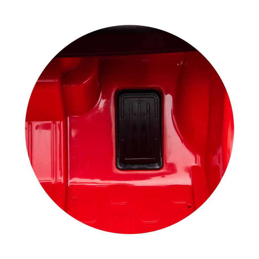 Електрическа кола FIAT 500 червена