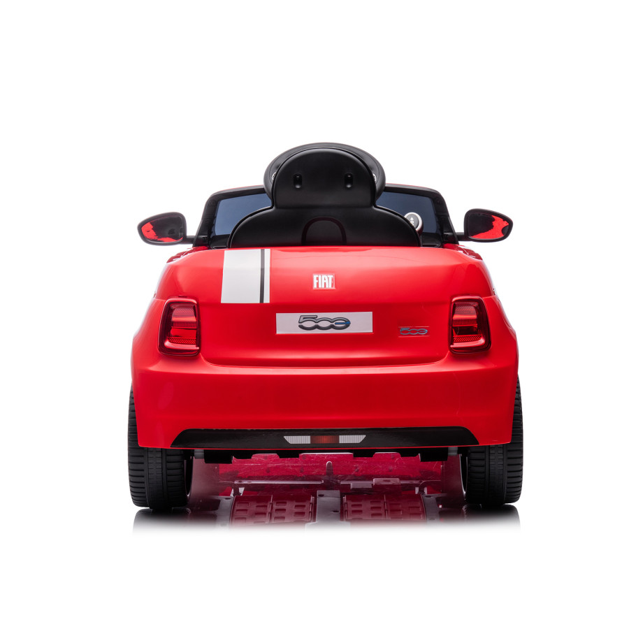 Електрическа кола FIAT 500 червена