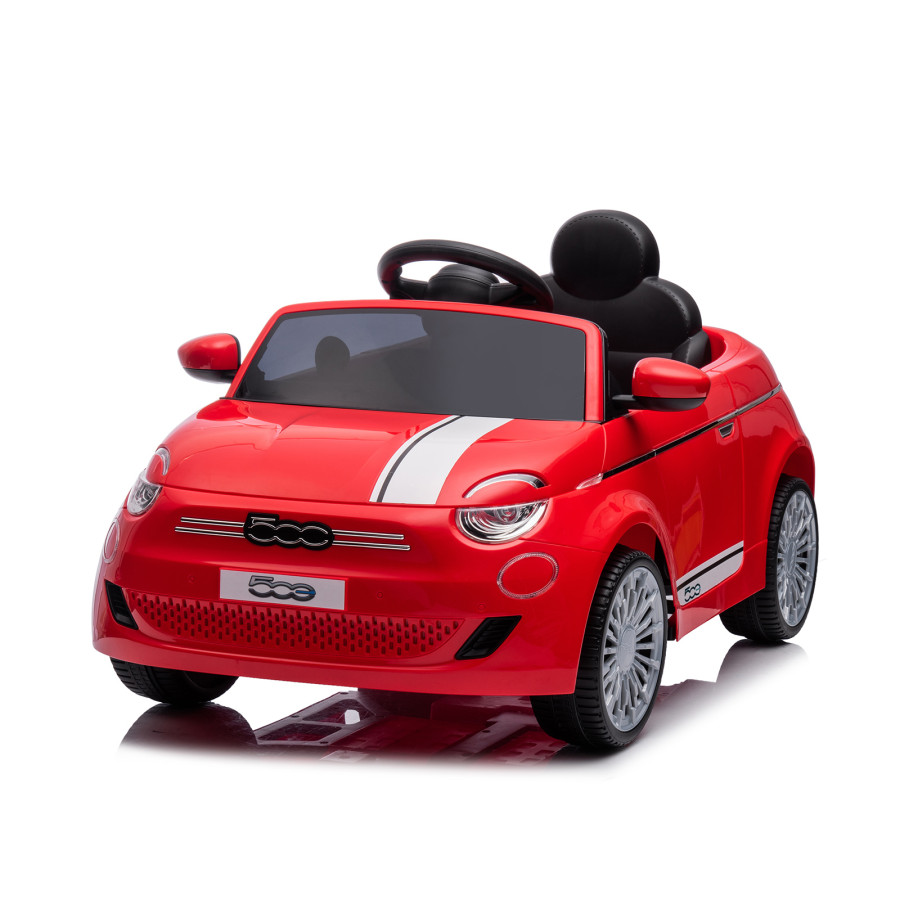 Електрическа кола FIAT 500 червена