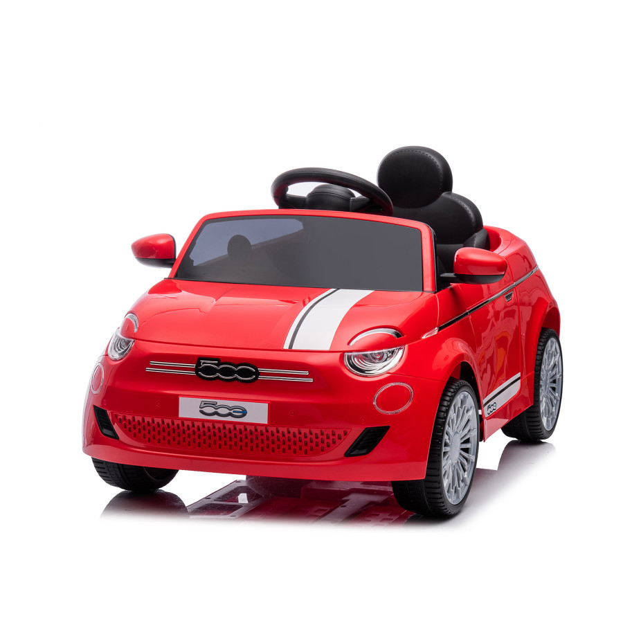 Електрическа кола FIAT 500 червена