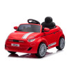 Електрическа кола FIAT 500 червена