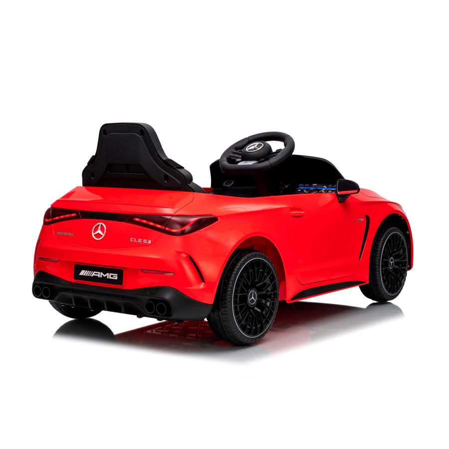 Електрическа кола Mercedes AMG CLE 53 червена