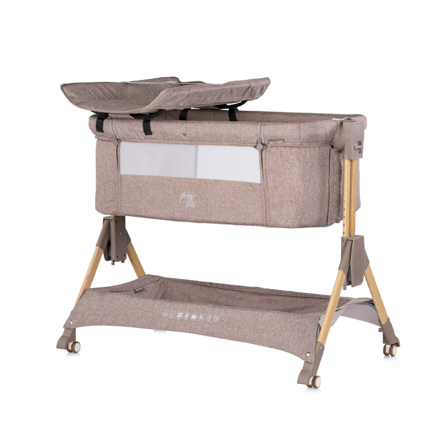 Сгъваема кошарка SleepNFold лате