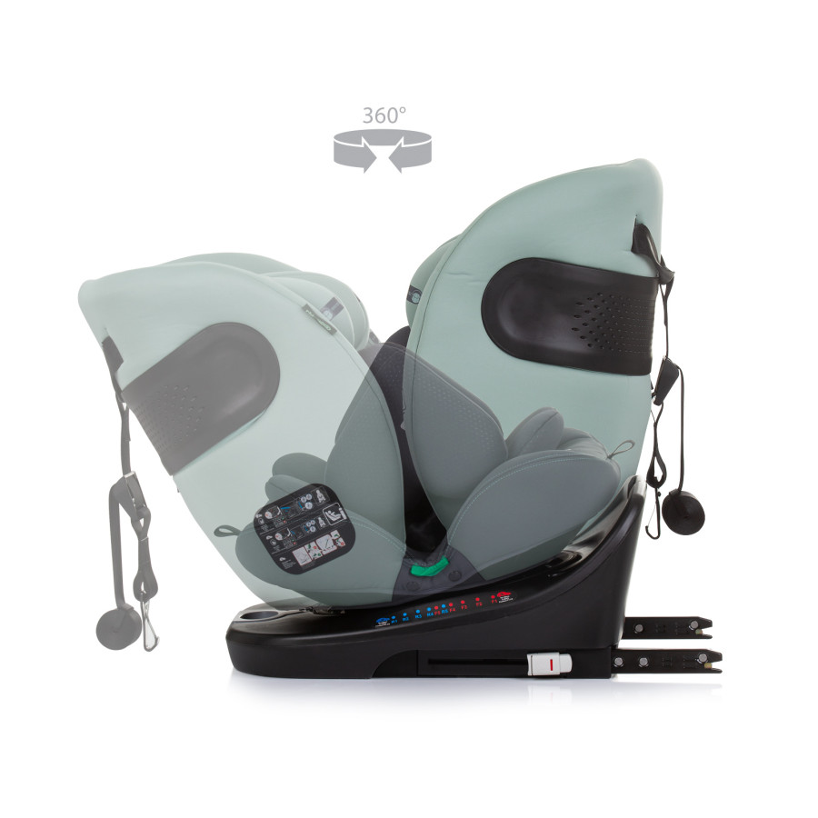 Стол за кола 360 I-size 40-150 Motion зелено