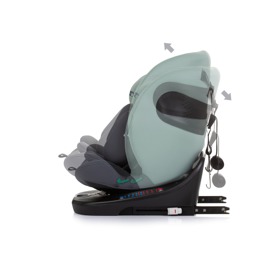 Стол за кола 360 I-size 40-150 Motion зелено