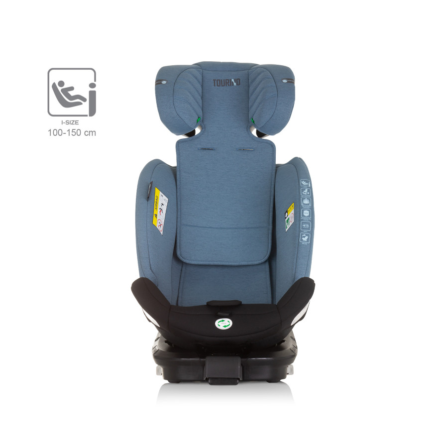 Стол за кола 360 I-size 40-150 Торино синьо