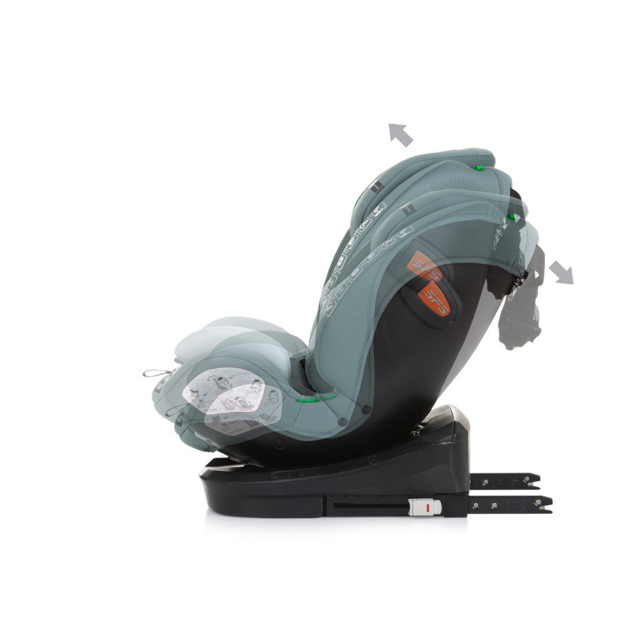Стол за кола 360 I-size 40-150 Воларе зелено