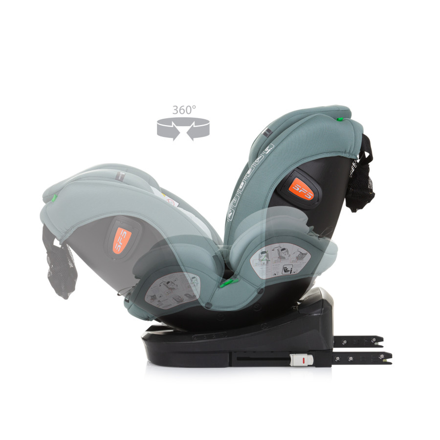 Стол за кола 360 I-size 40-150 Воларе зелено
