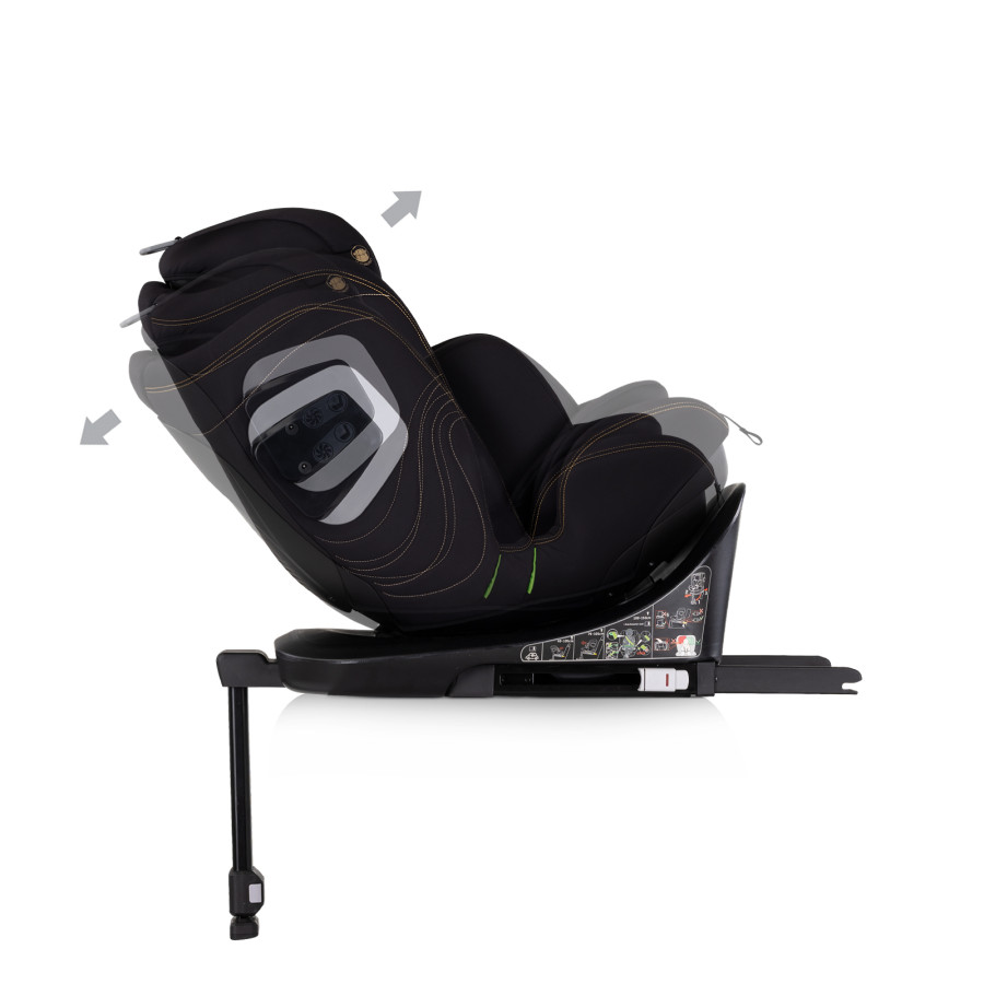 Стол за кола 360 i-Size 40-150 см Clima Air къпина