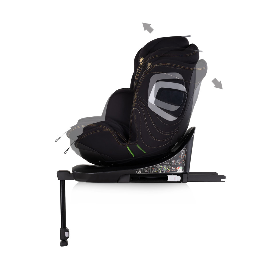 Стол за кола 360 i-Size 40-150 см Clima Air къпина