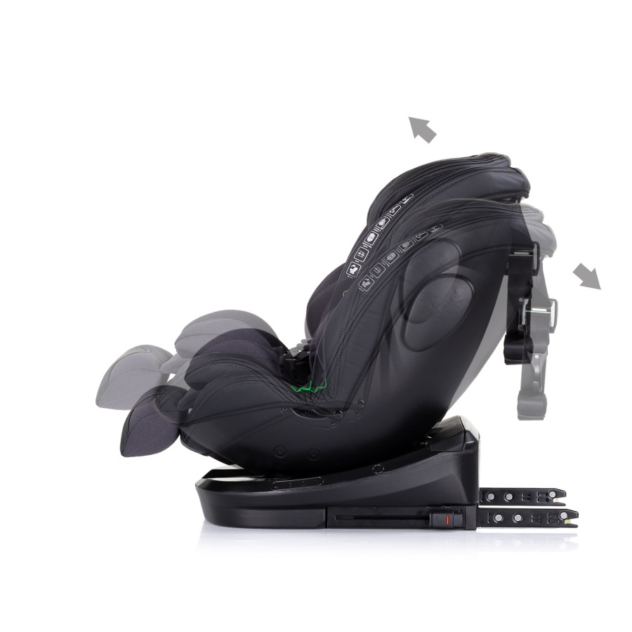 Стол за кола360 I-size 40-150 см Hypnotic антрацит