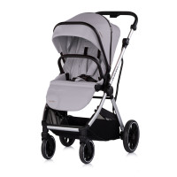 Детска количка 3 в 1 Аурора платина