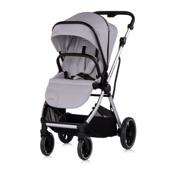 Детска количка 3 в 1 Аурора платина