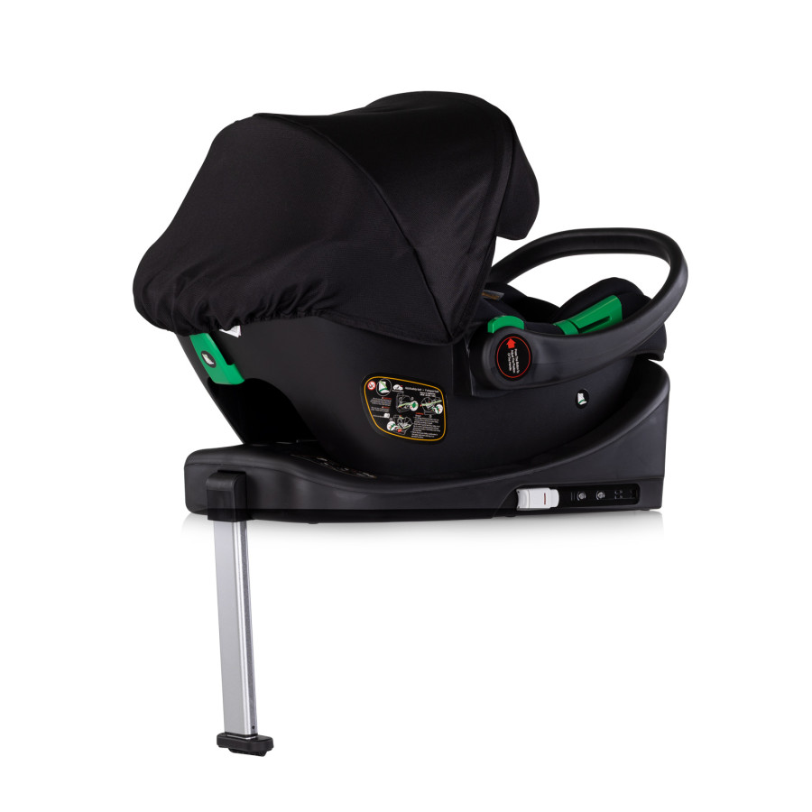 Детска количка 3 в 1 Еуфория черна