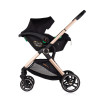 Детска количка 3 в 1 Еуфория черна