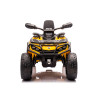 Електрическо ATV CanAm Outlander жълто с EVA гуми