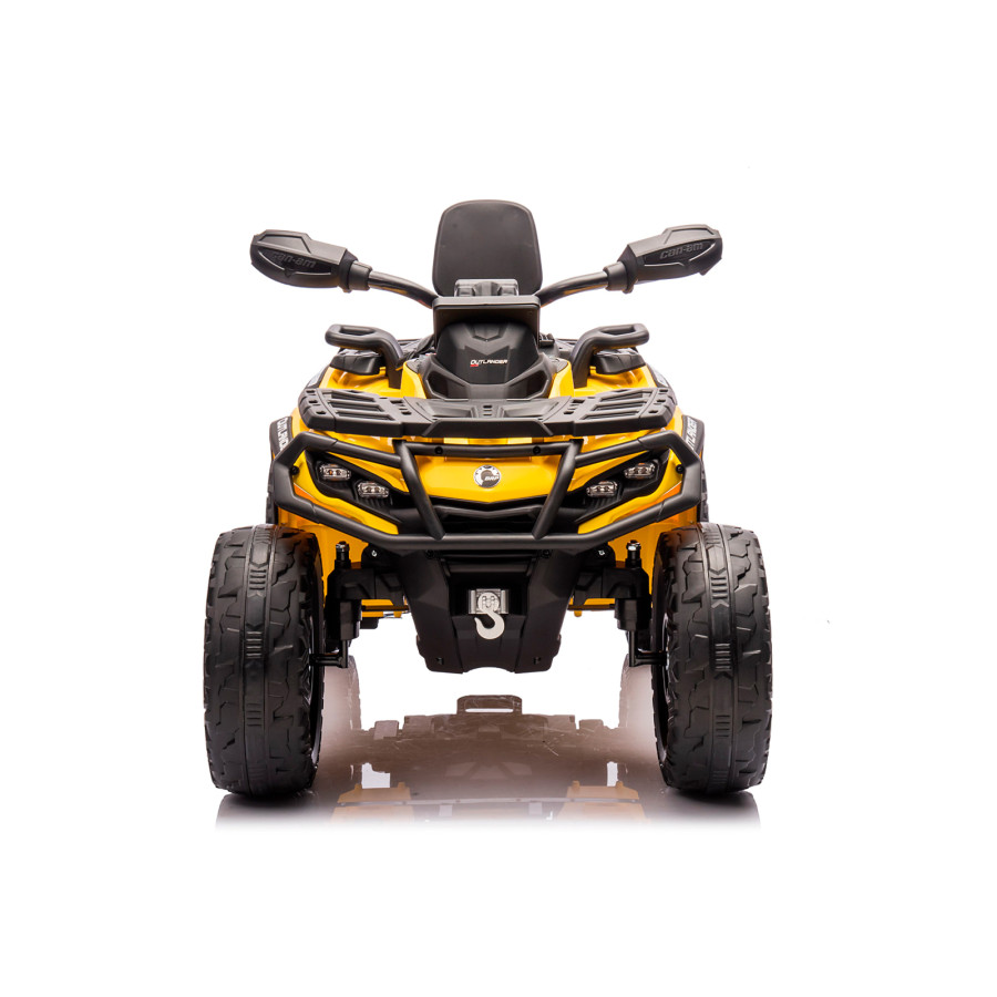 Електрическо ATV CanAm Outlander жълто с EVA гуми