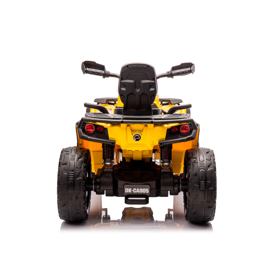 Електрическо ATV CanAm Outlander жълто с EVA гуми