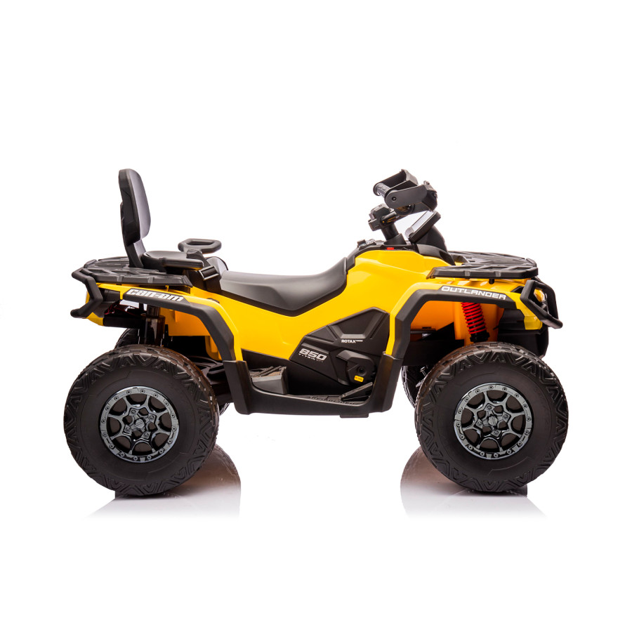Електрическо ATV CanAm Outlander жълто с EVA гуми