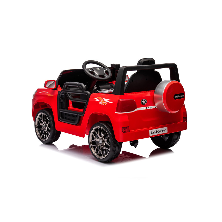 Eлектрически джип Toyota Land Cruiser червен