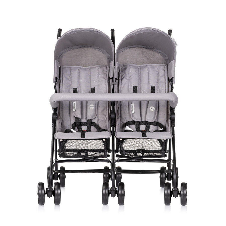 Количка за 2 деца Double Point облак
