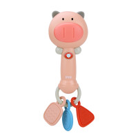 Музикална пръчка със светлина и дрънкалка Piggy