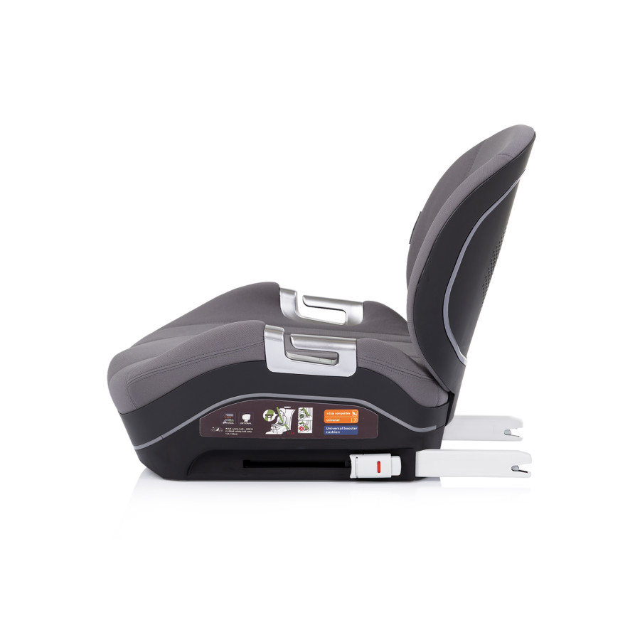 Седалка за кола Isofix 125–150 cm Genesis тъмно сиво