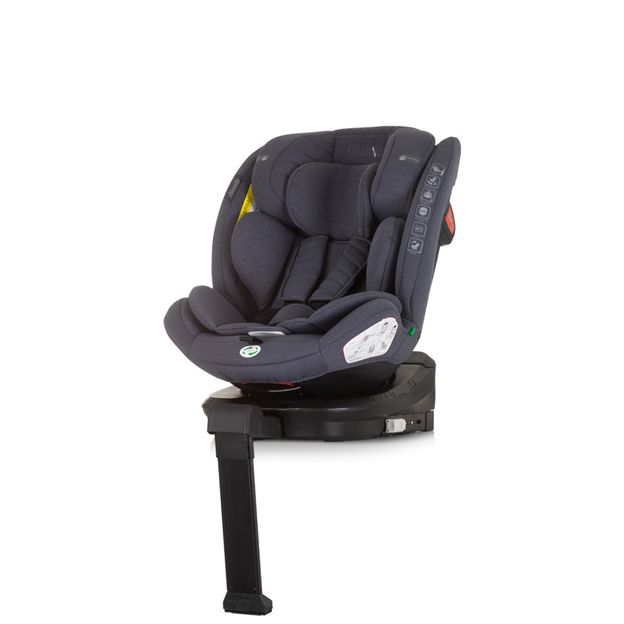 Стол за кола 360 I-size 40-150 Торино гранит