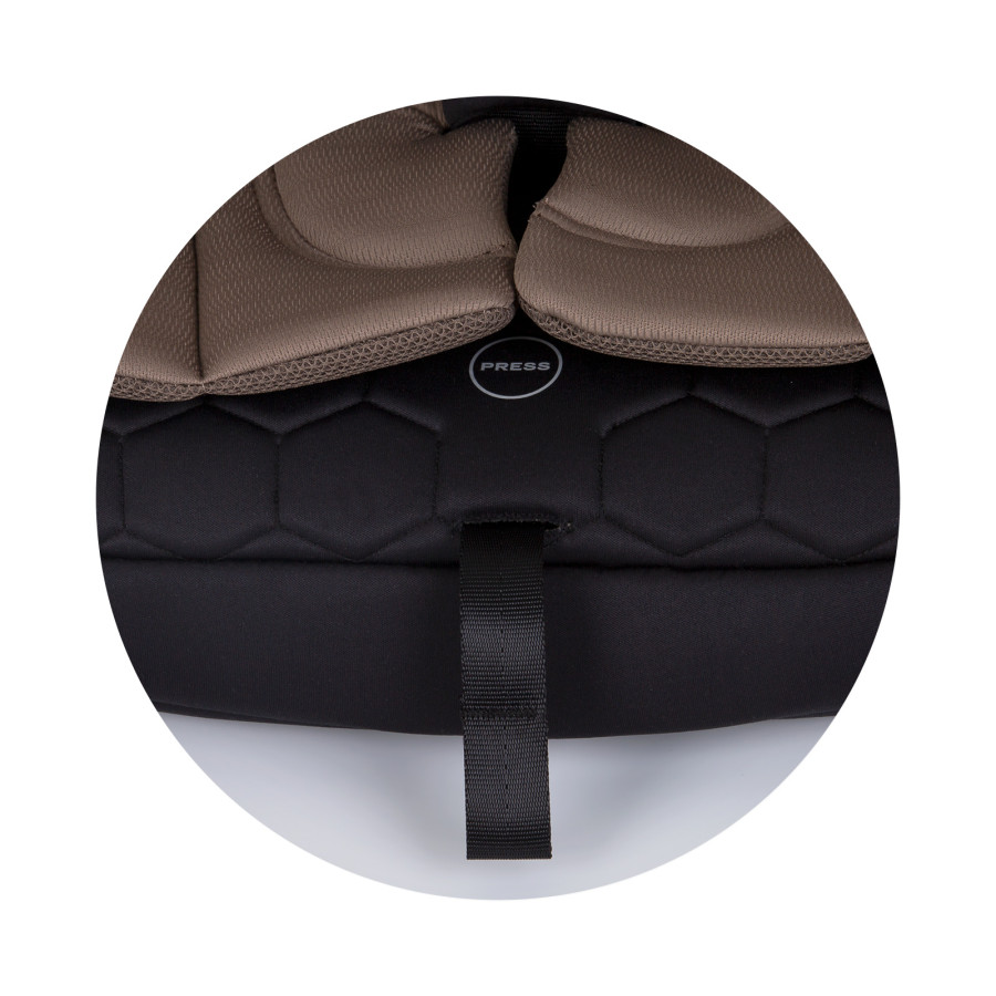 Стол за кола 76-150cm I-SIZE LuxX макадамия