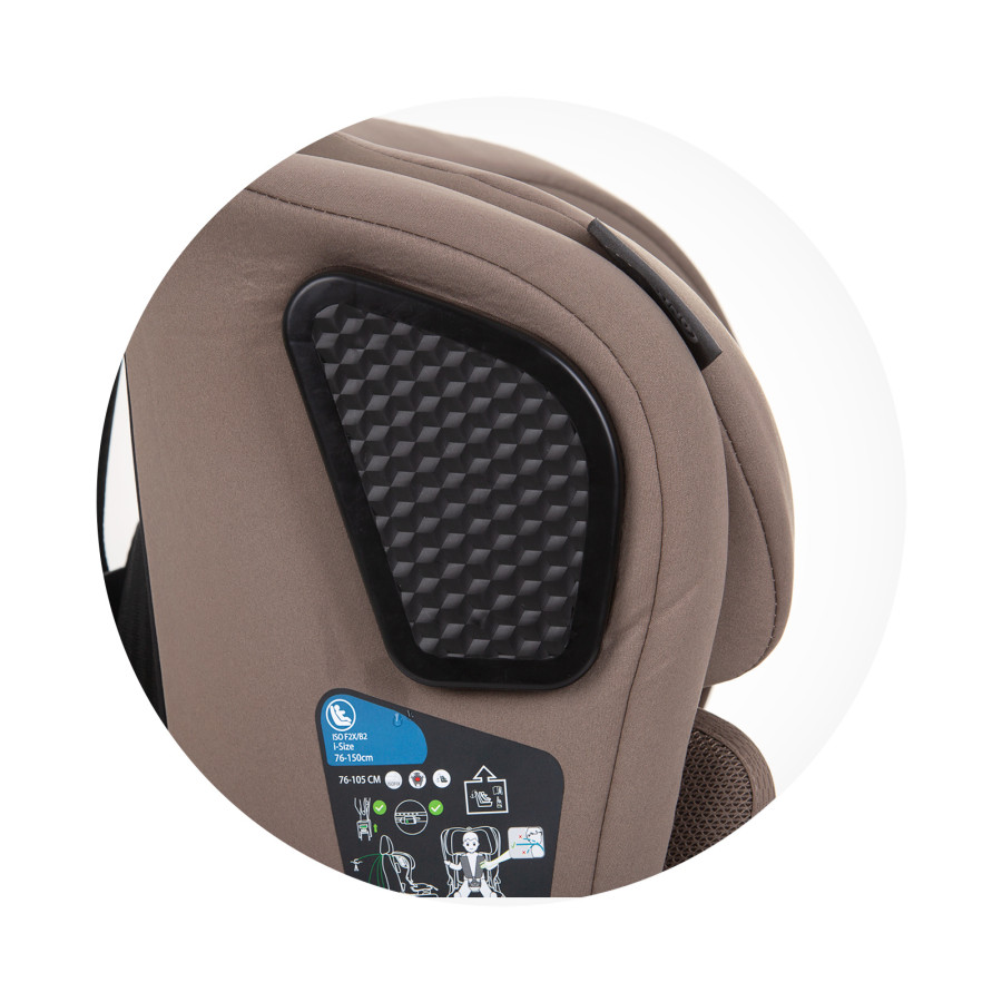 Стол за кола 76-150cm I-SIZE LuxX макадамия