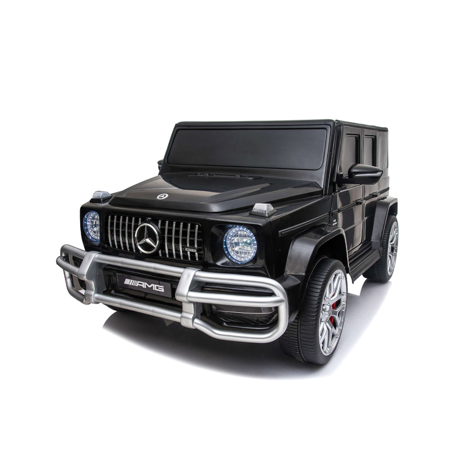 Електрически джип Mercedes G63 за две деца с EVA гуми черен