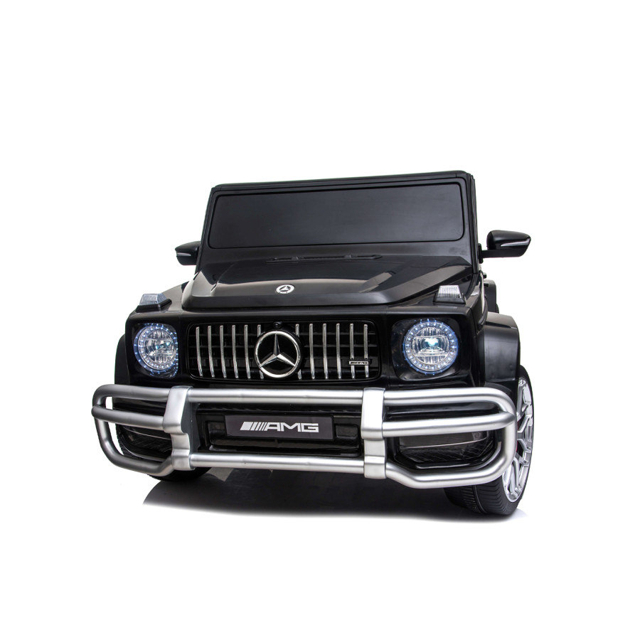 Електрически джип Mercedes G63 за две деца с EVA гуми черен