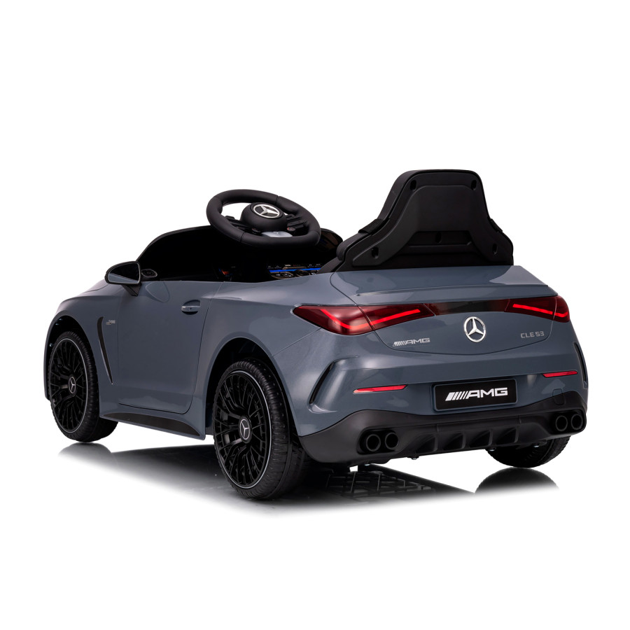 Електрическа кола Mercedes AMG CLE 53 сива