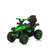 Количка за яздене с дръжка ATV зелена