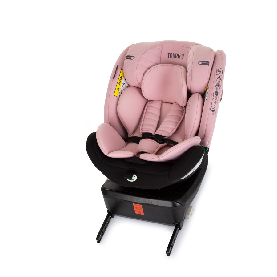 Стол за кола 360 I-size 40-150 Торино фламинго