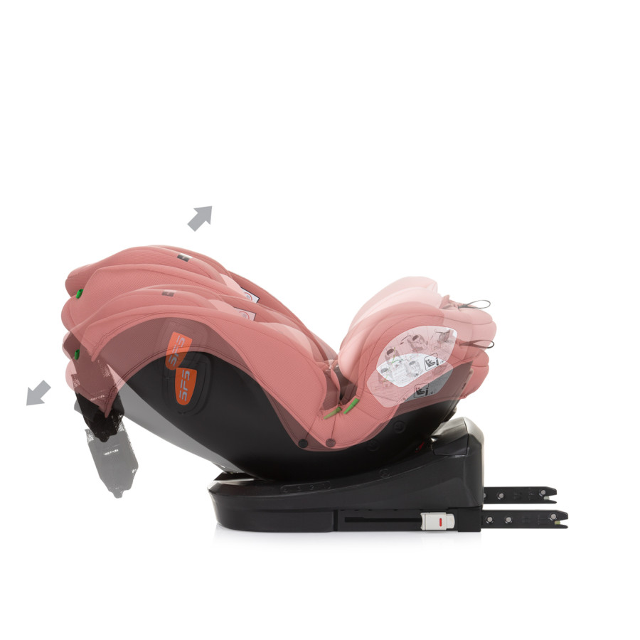 Стол за кола 360 I-size 40-150 Воларе фламинго