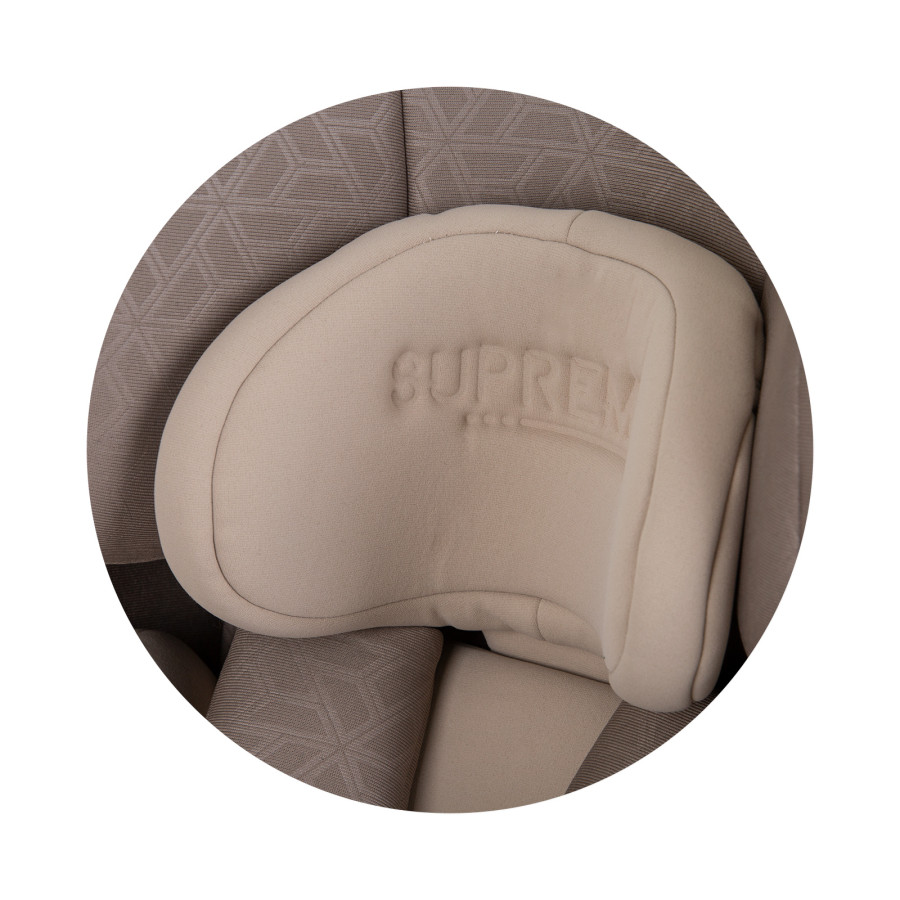 Стол за кола 360 I-size 40-150см Supreme макадамия